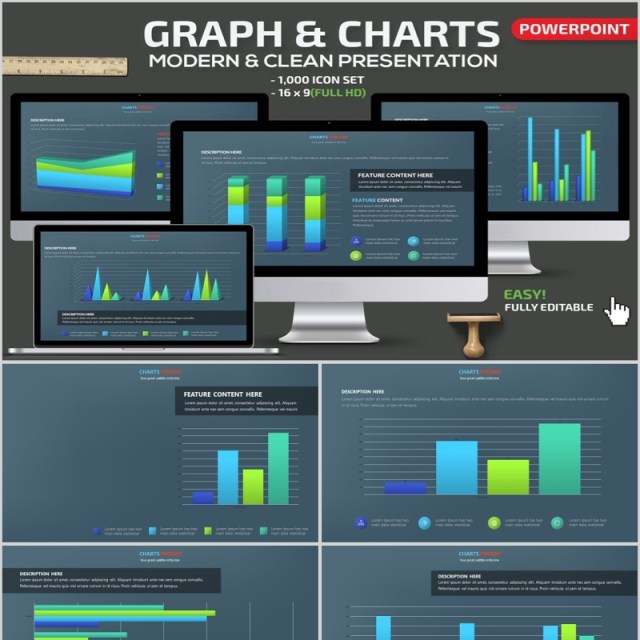 表格柱状图表PPT信息可视化素材Graph & Charts Powerpoint Presentation 表格柱状图表PPT信息可视化素材Graph & Charts Powerpoint Presentation