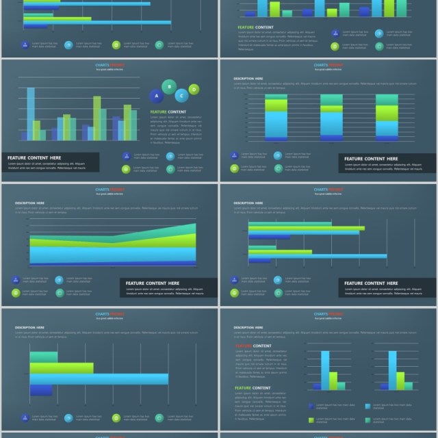 表格柱状图表PPT信息可视化素材Graph & Charts Powerpoint Presentation 表格柱状图表PPT信息可视化素材Graph & Charts Powerpoint Presentation