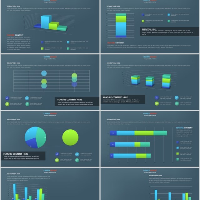 表格柱状图表PPT信息可视化素材Graph & Charts Powerpoint Presentation 表格柱状图表PPT信息可视化素材Graph & Charts Powerpoint Presentation