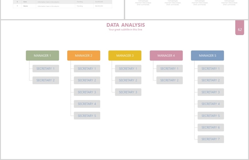 立体柱状图饼图PPT信息图表元素Chart Infographics Powerpoint