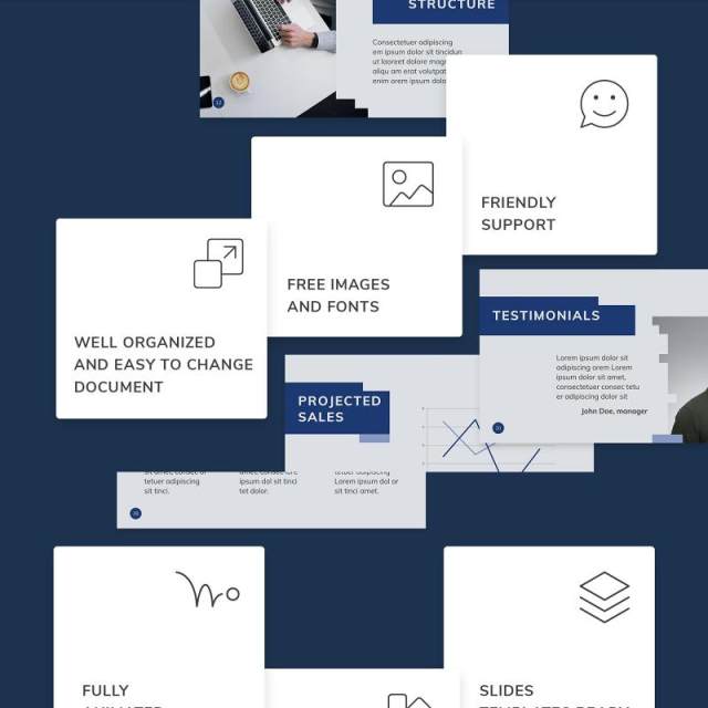 互联网项目启动PPT版式模板Startup PowerPoint Presentation Template