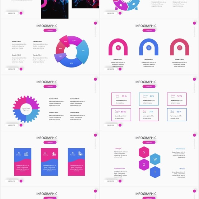 时尚娱乐音乐演唱会乐队宣传PPT模板The Concerte - Powerpoint Template 时尚娱乐音乐演唱会乐队宣传PPT模板The Concerte - Powerpoint Template