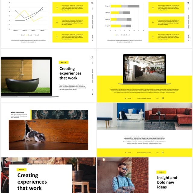 现代创意公司产品宣传介绍PPT模板basis modern creative powerpoint template 现代创意公司产品宣传介绍PPT模板basis modern creative powerpoint template