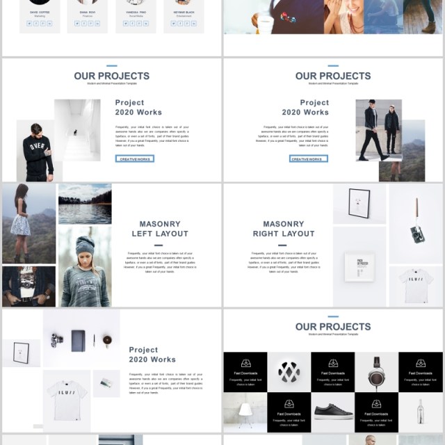 商务简约工作计划总结PPT模板 商务简约工作计划总结PPT模板