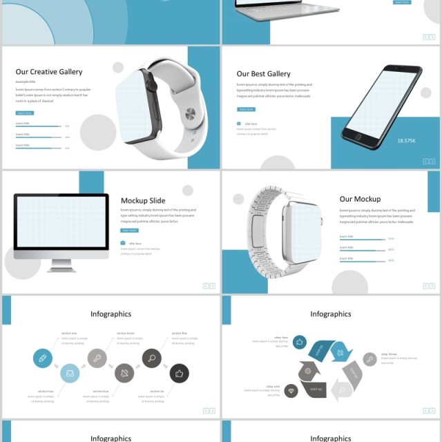 蓝色商务公司介绍工作汇报PPT模板hangasa powerpoint template