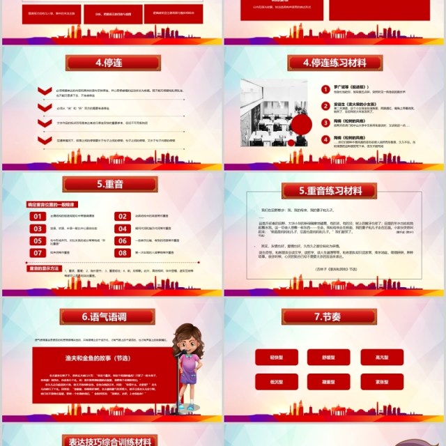 科学发声与表达技巧讲师主持人演讲培训PPT课件模板