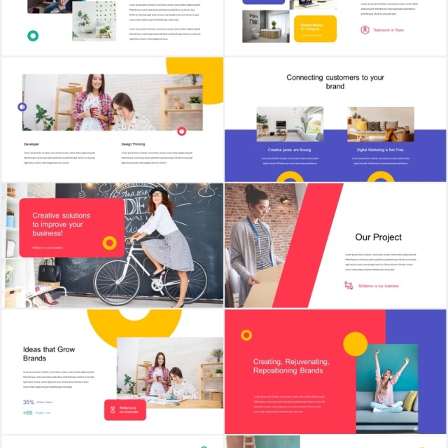 时尚现代公司宣传介绍PPT模板vesta modern powerpoint template 时尚现代公司宣传介绍PPT模板vesta modern powerpoint template