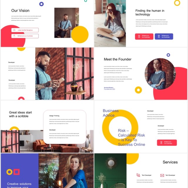 时尚现代公司宣传介绍PPT模板vesta modern powerpoint template 时尚现代公司宣传介绍PPT模板vesta modern powerpoint template
