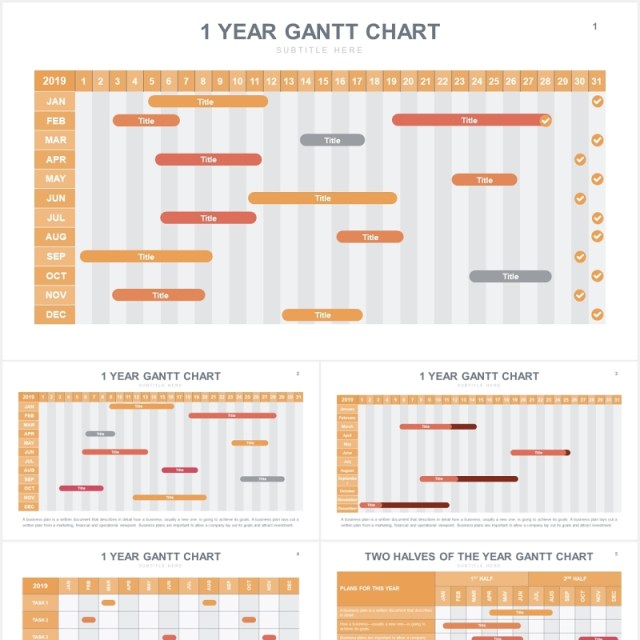 项目进度甘特图表格PPT信息图表素材Gantt Slides V2 Powerpoint Template 项目进度甘特图表格PPT信息图表素材Gantt Slides V2 Powerpoint Template