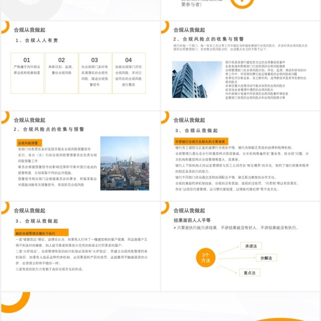简洁银行员工培训合规内控管理知识PPT模板 简洁银行员工培训合规内控管理知识PPT模板