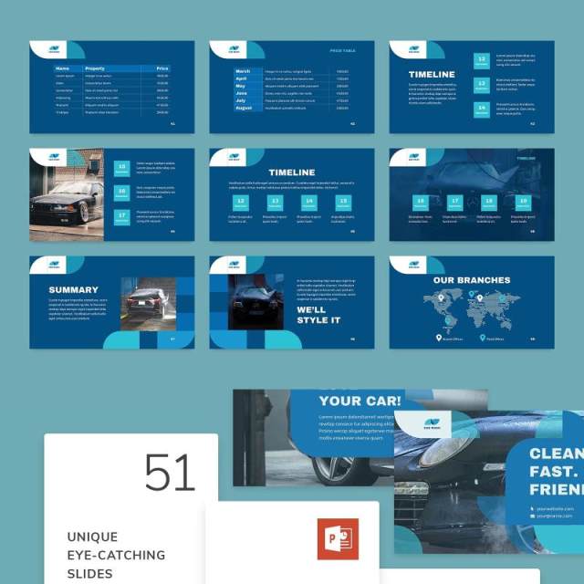 洗车售后商业服务PPT版式模板Car Wash PowerPoint Presentation Template 洗车售后商业服务PPT版式模板Car Wash PowerPoint Presentation Template