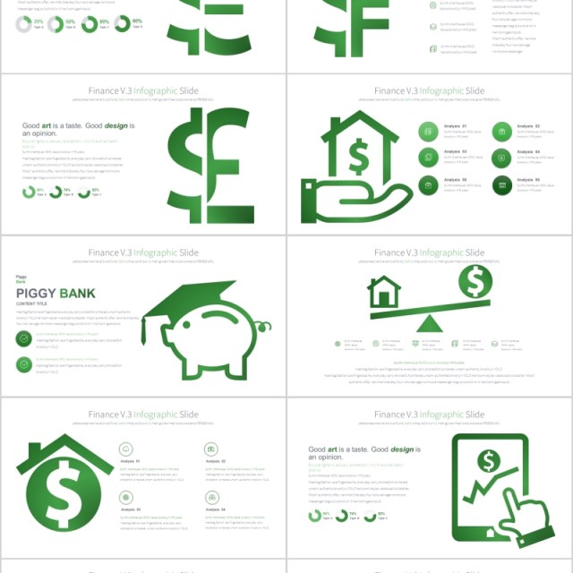 财务PPT信息图表幻灯片FINANCE V.3 PowerPoint Infographics Slides 财务PPT信息图表幻灯片FINANCE V.3 PowerPoint Infographics Slides