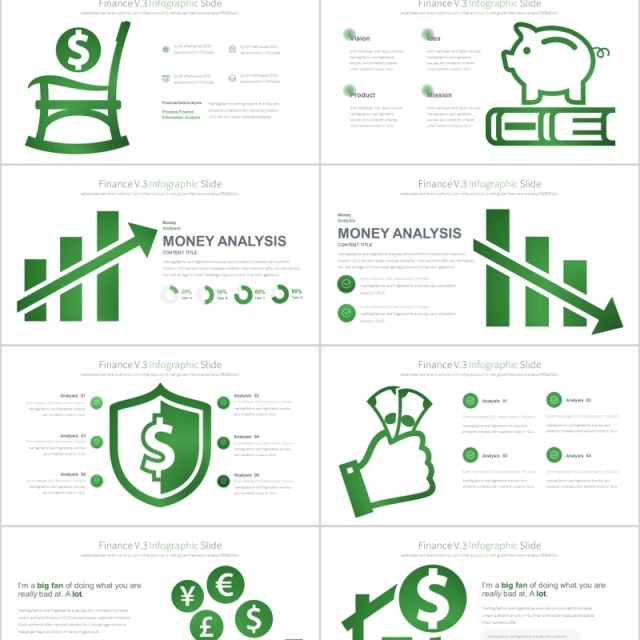 财务PPT信息图表幻灯片FINANCE V.3 PowerPoint Infographics Slides 财务PPT信息图表幻灯片FINANCE V.3 PowerPoint Infographics Slides