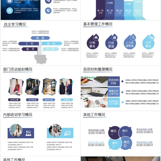 计算机程序员个人述职报告PPT模板 计算机程序员个人述职报告PPT模板