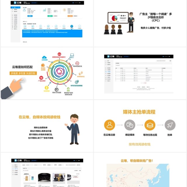 简约互联网网红时代对广告行业的颠覆与应对培训分析PPT模板 简约互联网网红时代对广告行业的颠覆与应对培训分析PPT模板