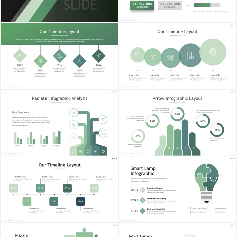 学生教育学术报告课件PPT模板图片排版设计Edu - Academic Powerpoint Template