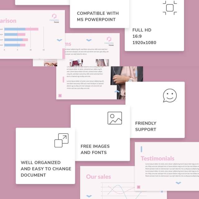 时尚品牌时装屋市场分析报告PPT模板不含照片Fashion House PowerPoint Presentation Template 时尚品牌时装屋市场分析报告PPT模板不含照片Fashion House PowerPoint Presentation Template