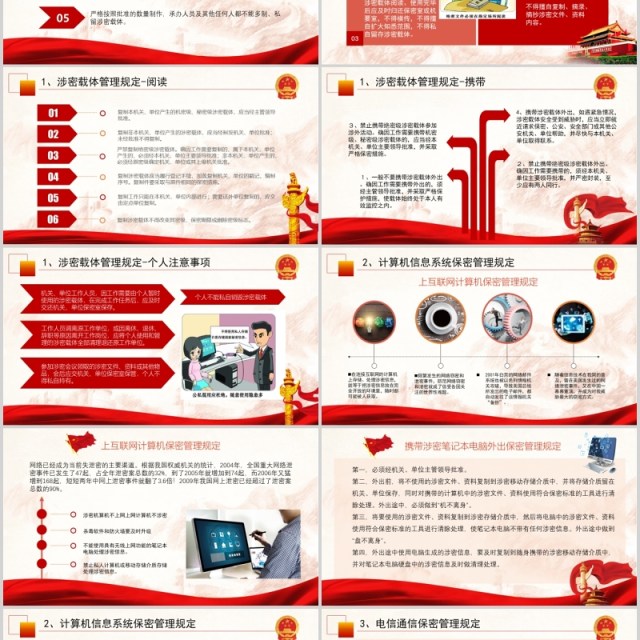 红色防止国家机密泄密保密警示教育培训课件教育PPT模板 红色防止国家机密泄密保密警示教育培训课件教育PPT模板