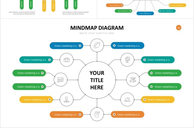 思维导图头脑风暴思维树PPT图表素材Mindmap Slides Powerpoint Template 思维导图头脑风暴思维树PPT图表素材Mindmap Slides Powerpoint Template