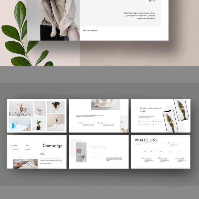 清新简约创意公司介绍PPT模板不含照片NutSell Clean Minimal Powerpoint Business 清新简约创意公司介绍PPT模板不含照片NutSell Clean Minimal Powerpoint Business
