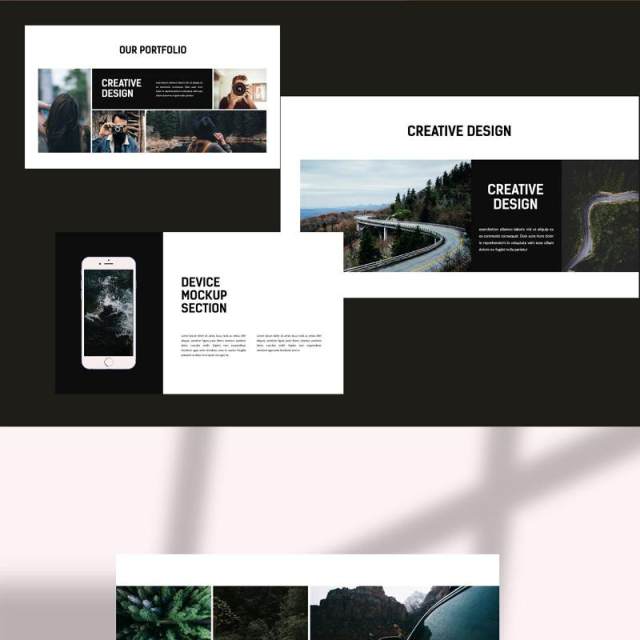 创意公司PPT模板不含照片Cheetah Business Powerpoint Template 创意公司PPT模板不含照片Cheetah Business Powerpoint Template