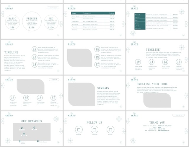 美容院PPT版式模板Beauty Salon PowerPoint Presentation Template 美容院PPT版式模板Beauty Salon PowerPoint Presentation Template