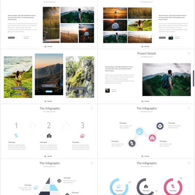 摄影电子照片展示国外PPT图片排版模板Photone Powerpoint Template 摄影电子照片展示国外PPT图片排版模板Photone Powerpoint Template