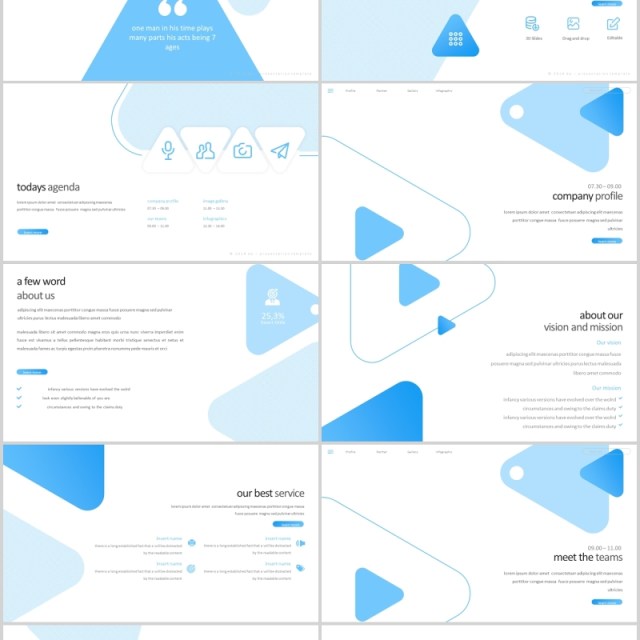 数字公司数据分析产品介绍PPT模板digital pocket powerpoint template