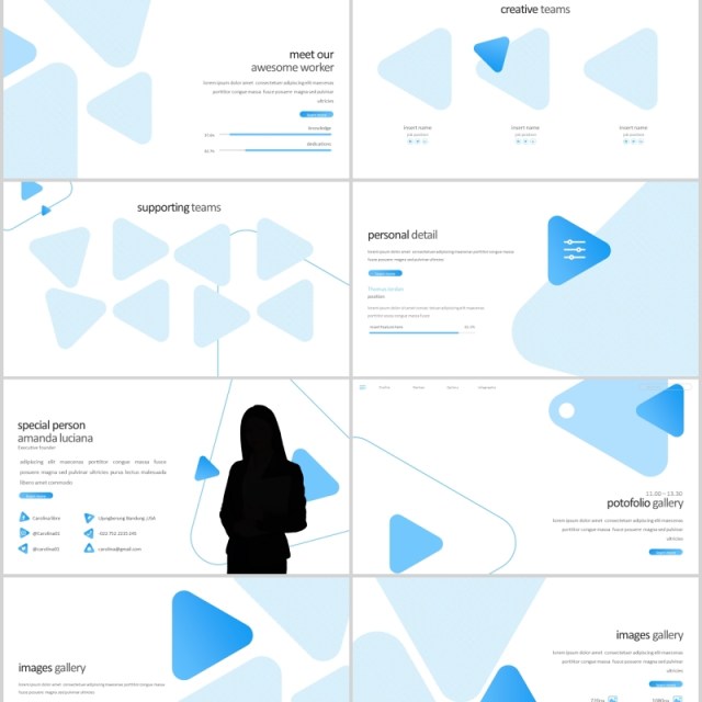 数字公司数据分析产品介绍PPT模板digital pocket powerpoint template