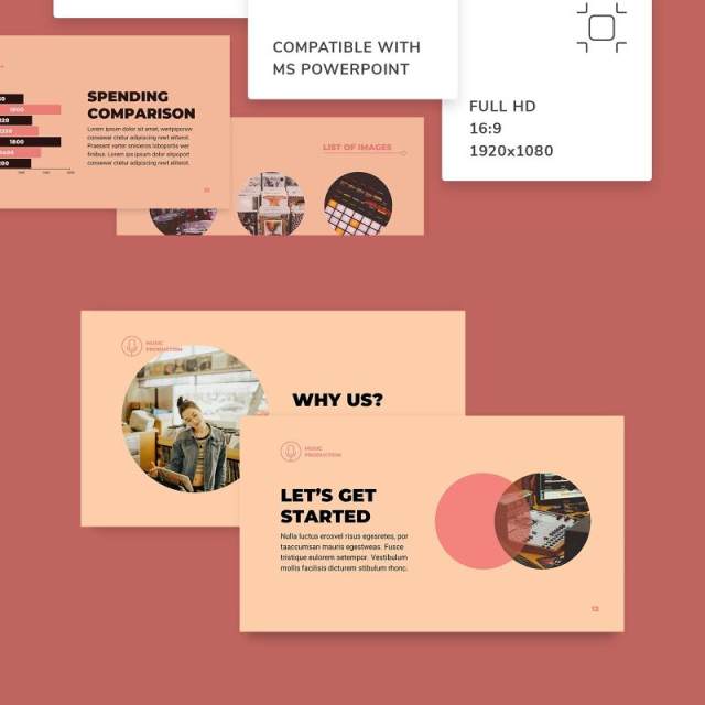 音乐制作唱片公司PPT模板不含照片Music Production PowerPoint Presentation Template 音乐制作唱片公司PPT模板不含照片Music Production PowerPoint Presentation Template