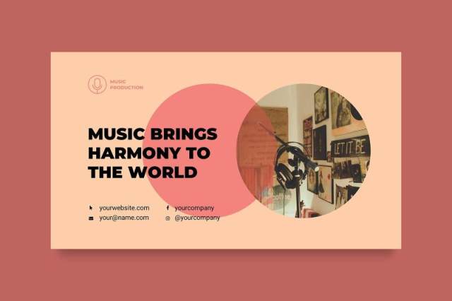 音乐制作唱片公司PPT模板不含照片Music Production PowerPoint Presentation Template 音乐制作唱片公司PPT模板不含照片Music Production PowerPoint Presentation Template