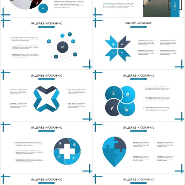 蓝色简约国外图片排版PPT模板Galerino - Powerpoint Template 蓝色简约国外图片排版PPT模板Galerino - Powerpoint Template