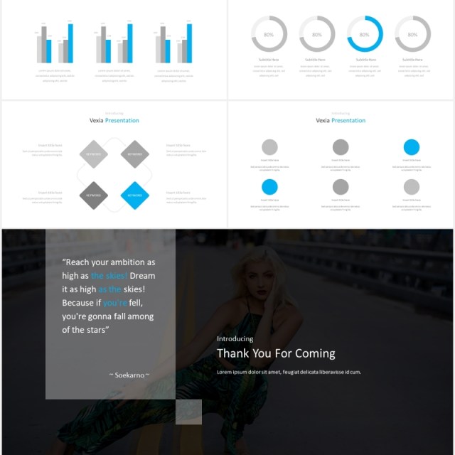国外图片排版设计PPT模板Vexia Powerpoint Template 国外图片排版设计PPT模板Vexia Powerpoint Template