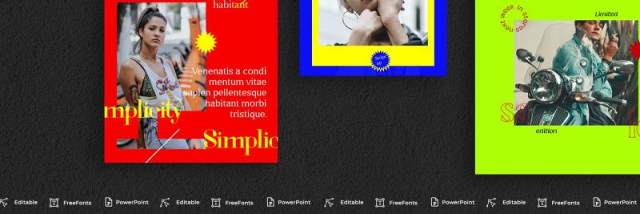 红黄绿色手机竖版社交媒体杂志PPT版式模板Social Media PowerPoint Template 红黄绿色手机竖版社交媒体杂志PPT版式模板Social Media PowerPoint Template
