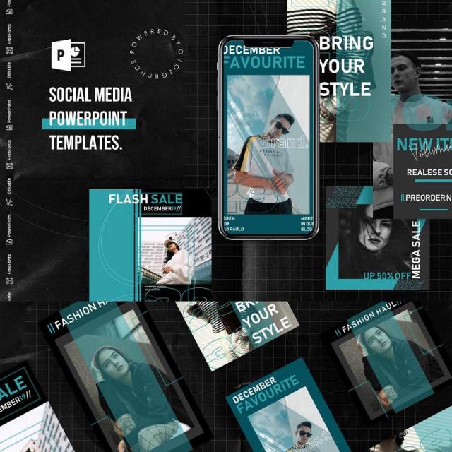 欧美风手机移动端社交媒体杂志PPT版式模板Social Media PowerPoint Template 欧美风手机移动端社交媒体杂志PPT版式模板Social Media PowerPoint Template