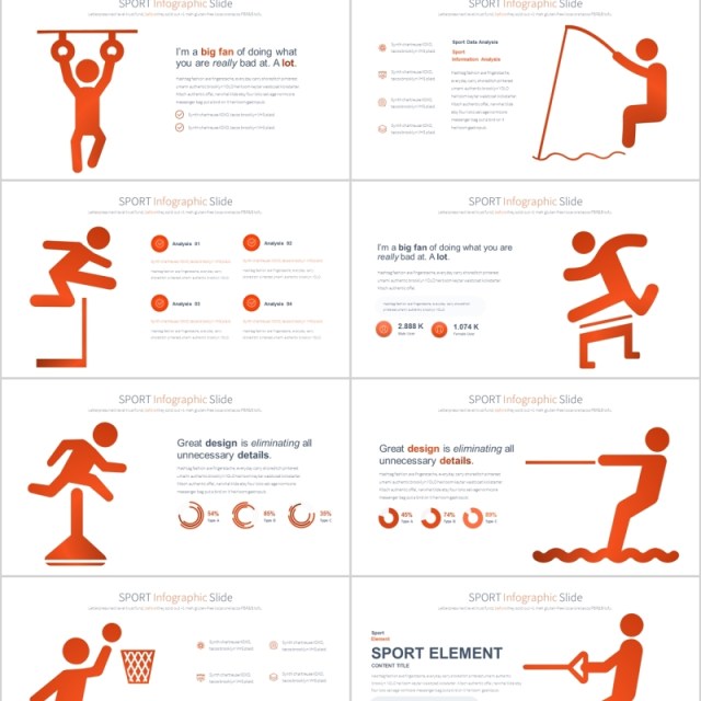 体育运动PPT信息图表素材SPORT PowerPoint Infographics Slides 体育运动PPT信息图表素材SPORT PowerPoint Infographics Slides
