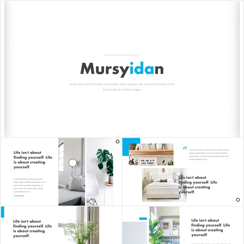 简约国外PPT模板图片排版Mursyidan Powerpoint