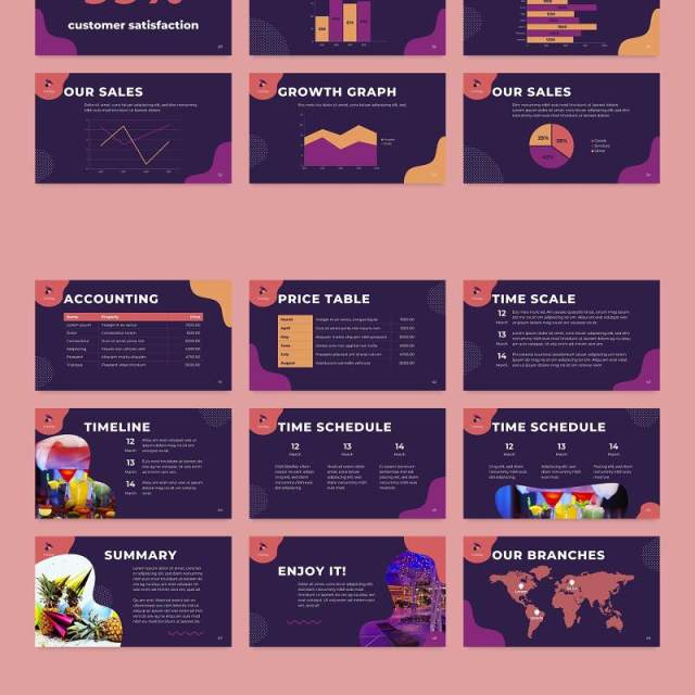 紫色活动项目管理宣传策划PPT模板不含照片Event Management PowerPoint Presentation Template 紫色活动项目管理宣传策划PPT模板不含照片Event Management PowerPoint Presentation Template