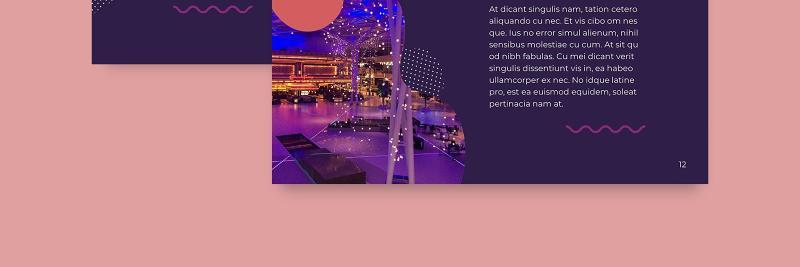 紫色活动项目管理宣传策划PPT模板不含照片Event Management PowerPoint Presentation Template