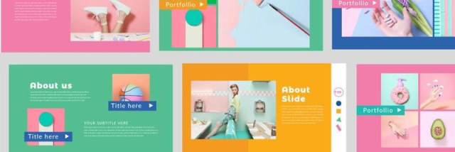 趣味色彩创意PPT模板版式设计Color FUN - Powerpoint 趣味色彩创意PPT模板版式设计Color FUN - Powerpoint