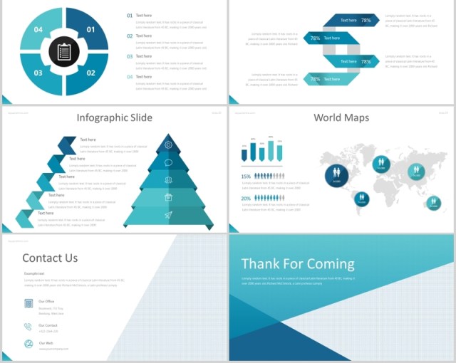 蓝色公司团队介绍个人简介通用PPT信息图表模板aquar powerpoint template 蓝色公司团队介绍个人简介通用PPT信息图表模板aquar powerpoint template