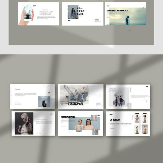 时尚造型师PPT模板版式设计HAMILTON - Powerpoint Business Corporate 时尚造型师PPT模板版式设计HAMILTON - Powerpoint Business Corporate
