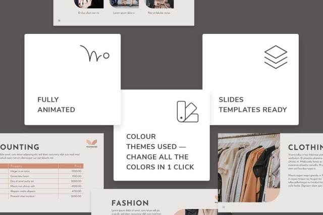 品牌时尚服装时装秀宣传介绍PPT模板不含照片Fashion Show PowerPoint Presentation Template 品牌时尚服装时装秀宣传介绍PPT模板不含照片Fashion Show PowerPoint Presentation Template
