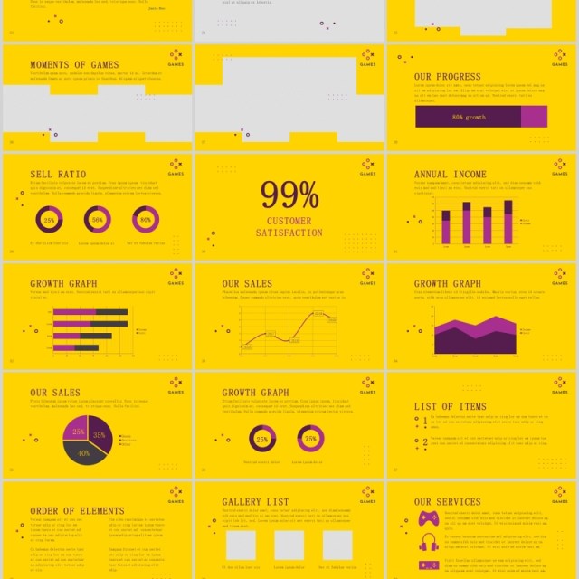 游戏公司宣传介绍PPT版式模板Gaming Company PowerPoint Presentation Template 游戏公司宣传介绍PPT版式模板Gaming Company PowerPoint Presentation Template