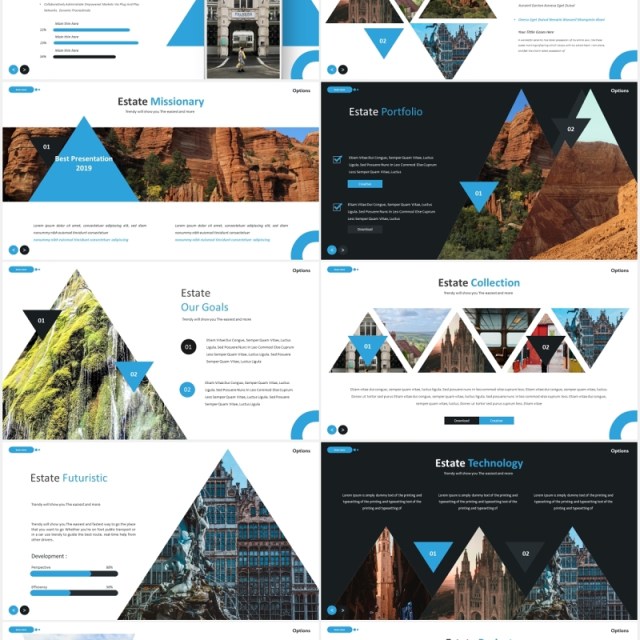 旅游景点宣传图片排版国外PPT图表模板The Estate - Powerpoint Template 旅游景点宣传图片排版国外PPT图表模板The Estate - Powerpoint Template