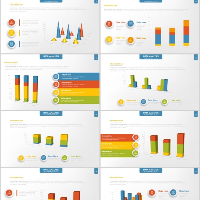 数据分析PPT演示模板可插图片Analysis Powerpoint Presentation Template