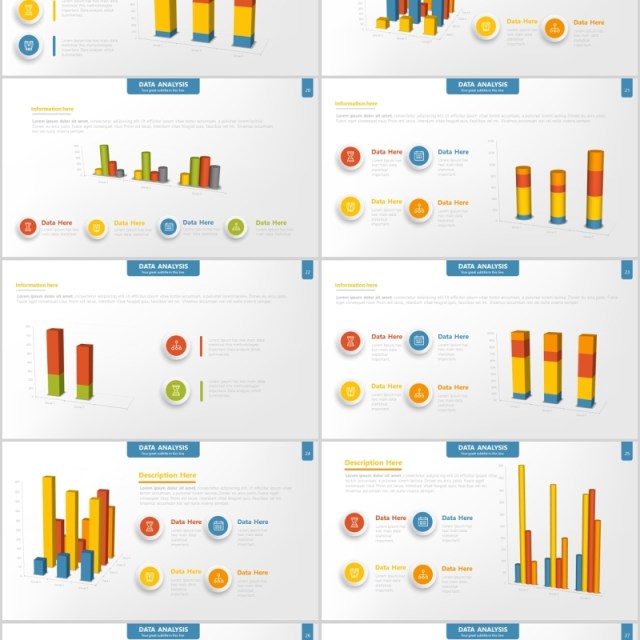 数据分析PPT演示模板可插图片Analysis Powerpoint Presentation Template