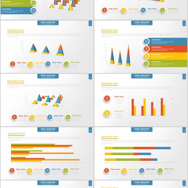 数据分析PPT演示模板可插图片Analysis Powerpoint Presentation Template