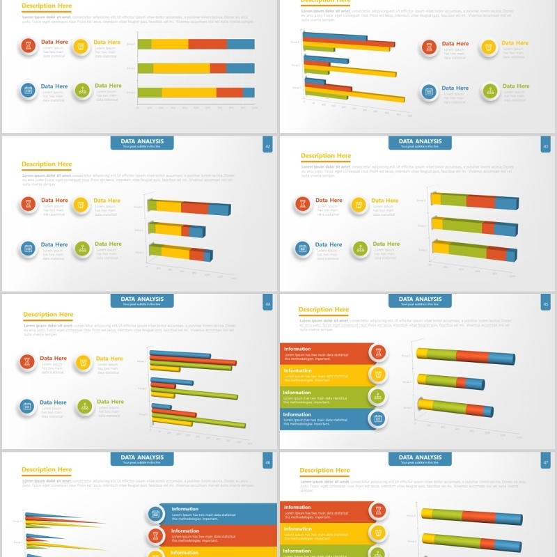 数据分析PPT演示模板可插图片Analysis Powerpoint Presentation Template