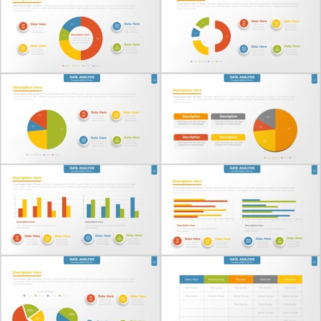 数据分析PPT演示模板可插图片Analysis Powerpoint Presentation Template